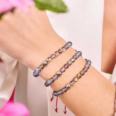 Electric Charcoal Prisma x Bracelet fil rouge